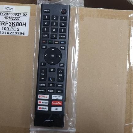 สําหรับทีวี Hisense รุ่น 40E5G Android TV รีโมทควบคุมเสียง