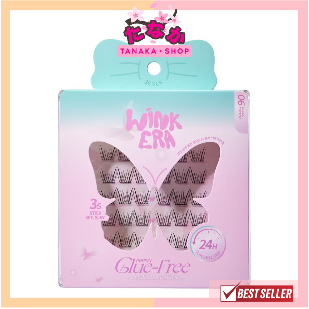 🔥แท้/ดีลสุดคุ้ม/ไลฟ์ทุกวัน🔥bnb barenbliss GLAMFIX Wink Era Poppin' Glue-Free Cluster Eyelashes ขนตาป