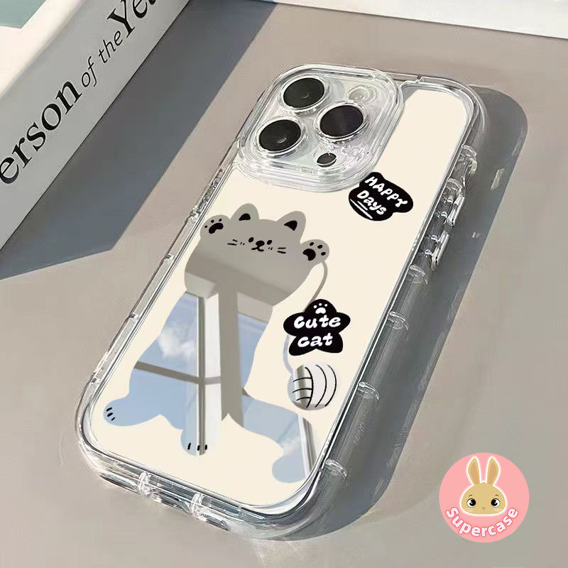 แมวน่ารักกระจกเคสโทรศัพท์สําหรับVivo Y39 Y38 Y37 Pro Y36 Y29 Y27 Y27S Y16 Y02 Y02A Y02T Y78 Plus Y77