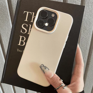 จัดส่งในพื้นที่ เคสนิ่ม TPU สีลูกกวาด เรียบง่าย เคสหนัง For iPhone16 11 15 14 13 12 Pro max XS XR XSMAX 7 Plus 8 Plus