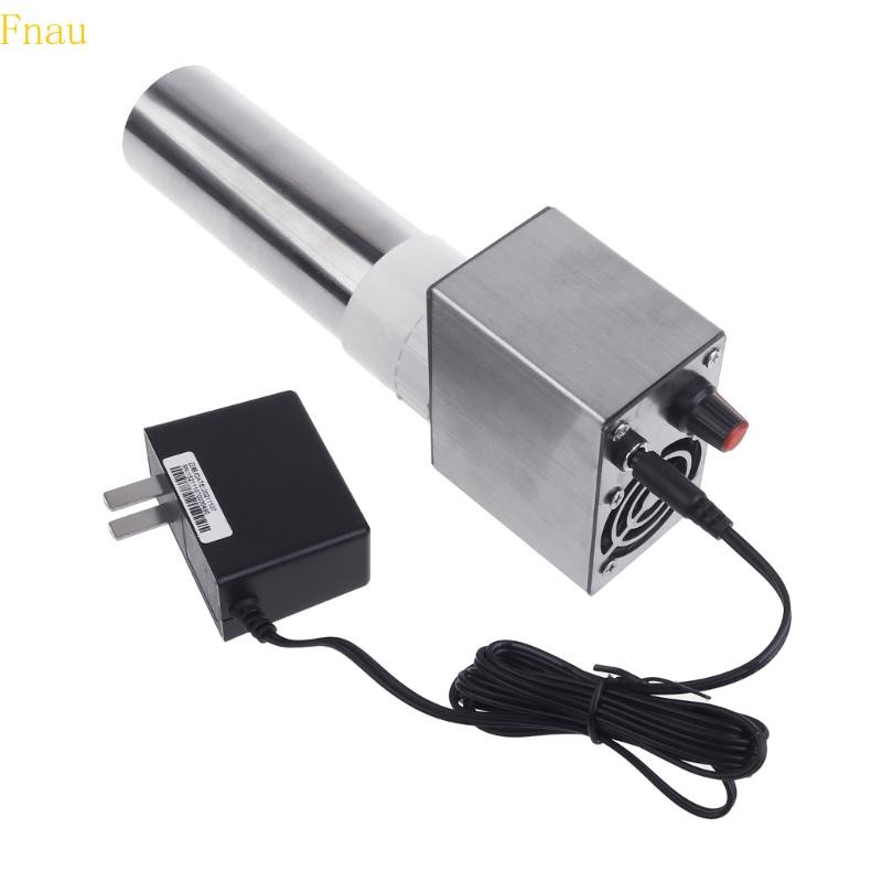 Fnau USB Blower พัดลม AC100-240V 12V1A 2Motors Blower Power Great สําหรับโลหะหลอมเหลวกลางแจ้งทําอาหา