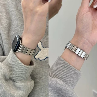 สายสแตนเลสบางสายโลหะสําหรับ แอปเปิล ดู กับ 3 2 45 41 38 40 42 44 46 มม. พิเศษ 3 2 49 มม. สําหรับ ฉันดู ชุด 11 10 9 8 7