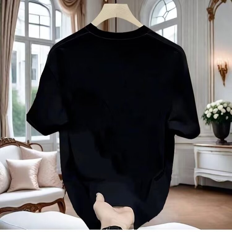 เสื้อยืดแขนสั้นผู้ชาย สไตล์ Hip-Hop สำหรับฤดูร้อน แบบใหม่ NZ2O