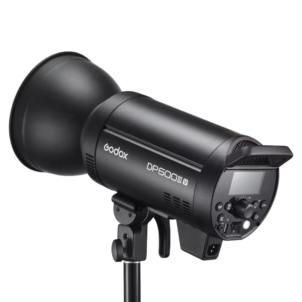 Godox DP600III-V 600W Flash Light ระบบ X ไร้สาย 2.4G ในตัวสําหรับถ่ายภาพมืออาชีพ