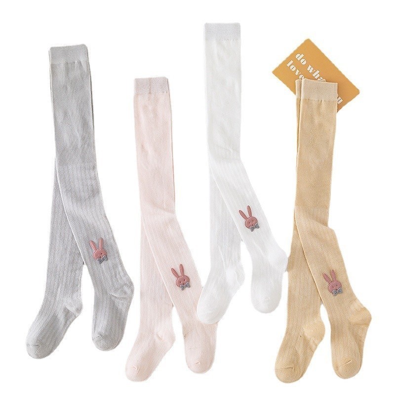 [Funtastees Baby] 0-8 ปีถุงน่องและถุงเท้าเต้นรําของเด็กผู้หญิงทําจากตาข่ายบาง