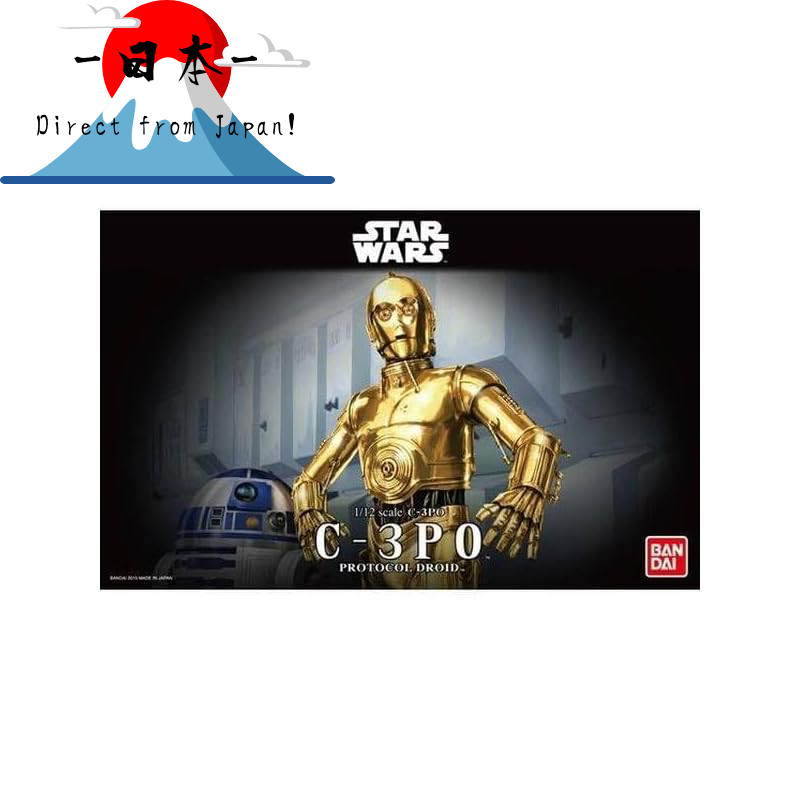 [Direct from Japan]
BANDAI SPIRITS Star Wars 1/12 Scale C-3PO Color-Coded Plastic Model