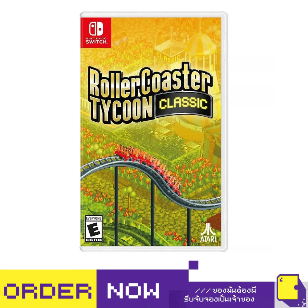 [+..••] พร้อมส่ง | NSW ROLLERCOASTER TYCOON CLASSIC (เกม Nintendo Switch™🎮) | By ClaSsIC GaME