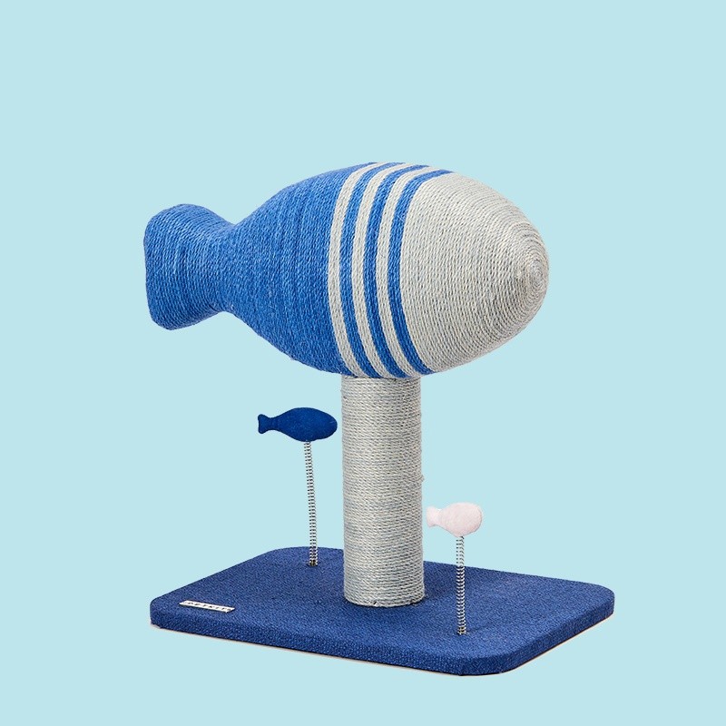 Xiao Pei Flying Fish Cat Climbing Frame Cat Litter Cat Tree แบบบูรณาการ Cat Scratching คอลัมน์ขนาดเล