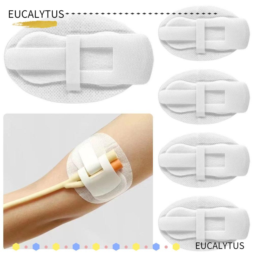 EUCALYTUSTH 5 ชิ้นขา Band Holder, Stabilization Foley Catheter Catheter อุปกรณ์เสถียรทนทานป้องกันการลื่นปัสสาวะ Catheter หลอดผู้ถือผู้ป่วย