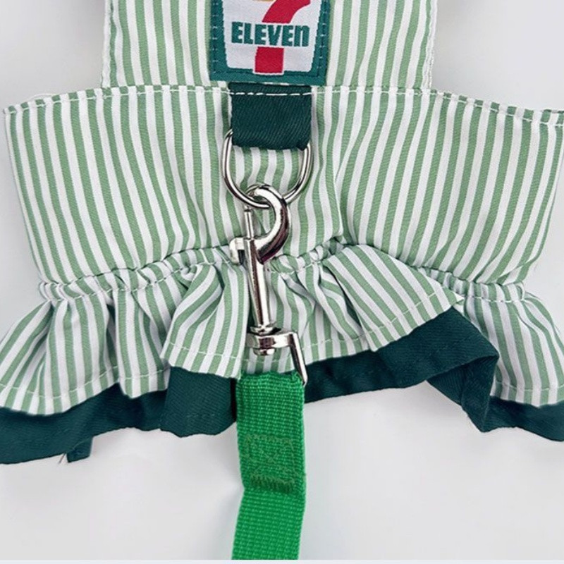 SKISOPGO เสื้อผ้าสัตว์เลี้ยง กระโปรงสัตว์เลี้ยง เสื้อผ้าคอสเพลย์สัตว์เลี้ยง ใช้สายจูง สายจูงหมา - รูปที่ 6