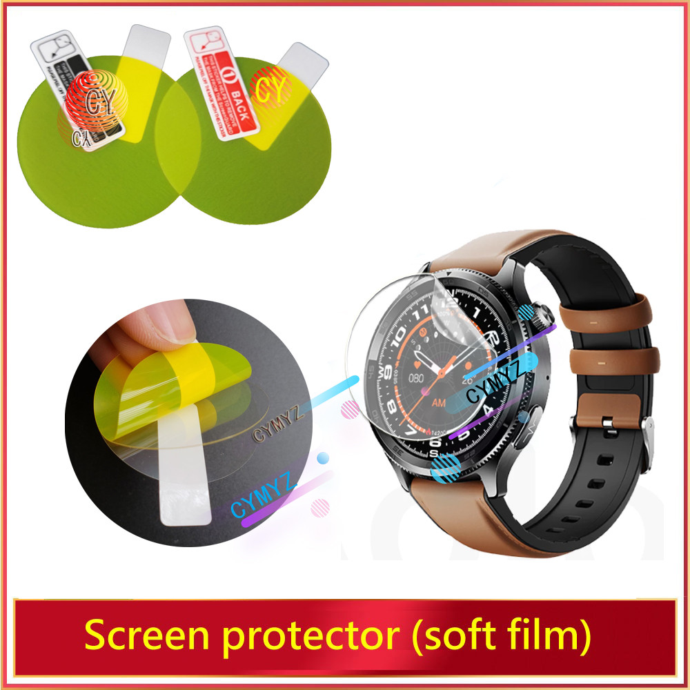 Aolon Pulse ECG ฟิล์มสมาร์ทวอทช์ ฟิล์มป้องกัน ฝาครอบซ่อมได้ HD Soft TPU Hydrogel Film Aolon Pulse ECG ตัวป้องกันหน้าจอสมาร์ทวอทช์