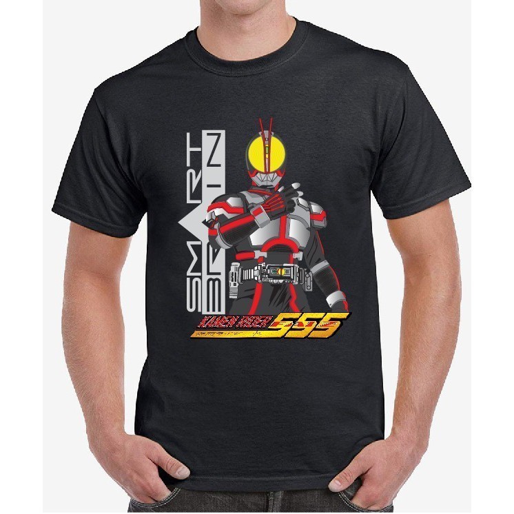 Kamen Rider 555 Design Stylish Unisex Cotton 100% Printing T - Shirt S - 5XL ลําลองสําหรับทุกวัน