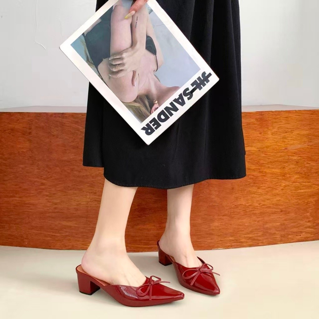 รองเท้าผู้หญิง รองเท้าส้นตึก งานมาใหม่ รุ่น X-335 - รูปที่ 7