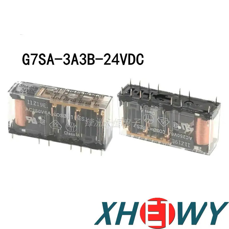 1PCS G7SA-3A3B-24VDC G7SA-3A3B G7SA-2A2B G7SA-3A1B G7SA-4A2B G7SA-5A1B รีเลย์ความปลอดภัย 6A 14-pin ร