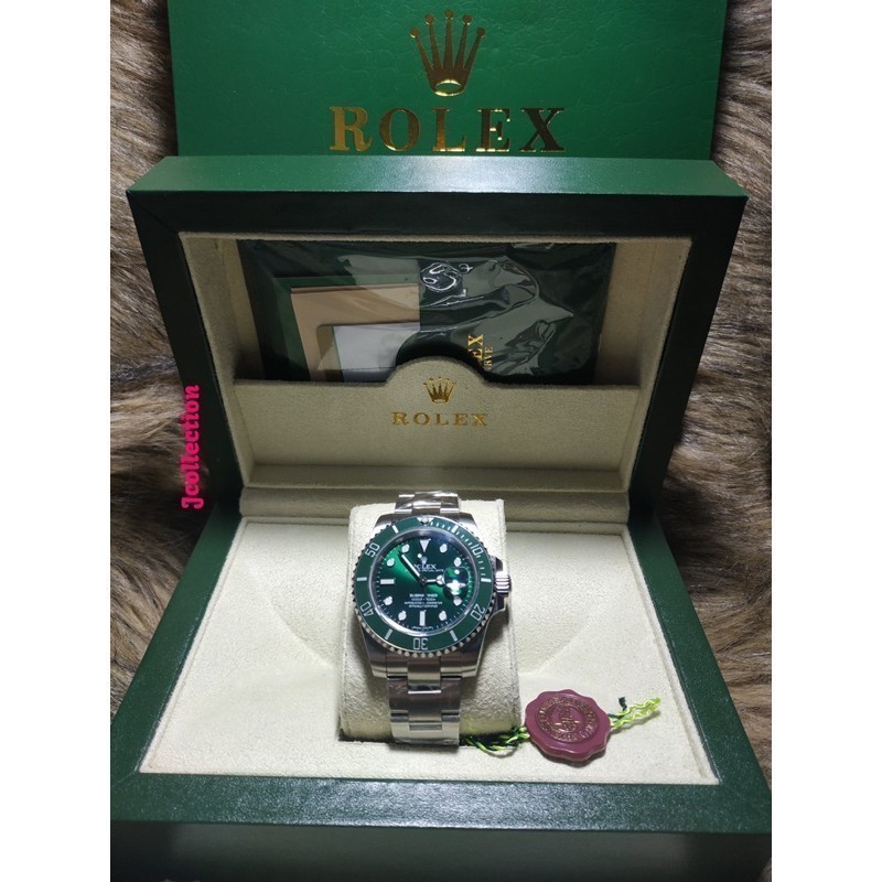 Swiss Automatic Submariner Hulk Green RoleX สําหรับ M00
