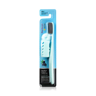 Denticon Toothbrush Wangta Mini Black Charcoal 1pc เดนติคอน แปรงสีฟัน.