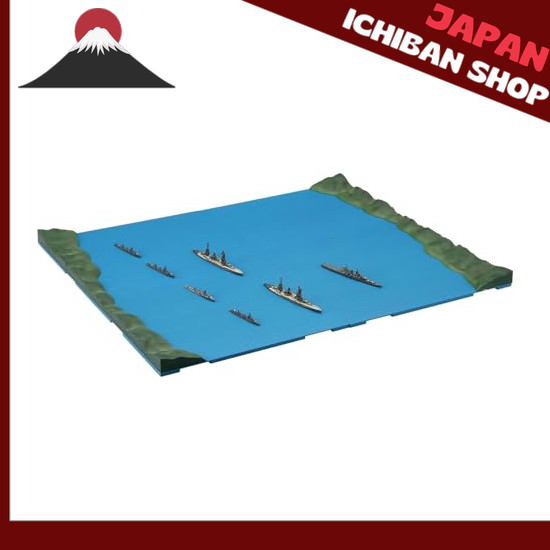 【จากประเทศญี่ปุ่น】 Fujimi Model 1/3000 Warship Series No.6 Operation Shoichi Nishimura Fleet Set (Fu