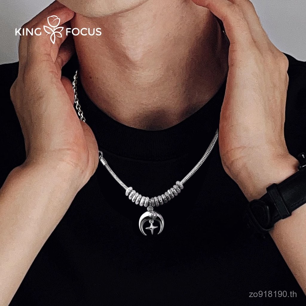 สร้อยคอสไตล์พัฟเฟอร์สำหรับผู้ชายและผู้หญิง ดีไซน์โดดเด่น EA2Y