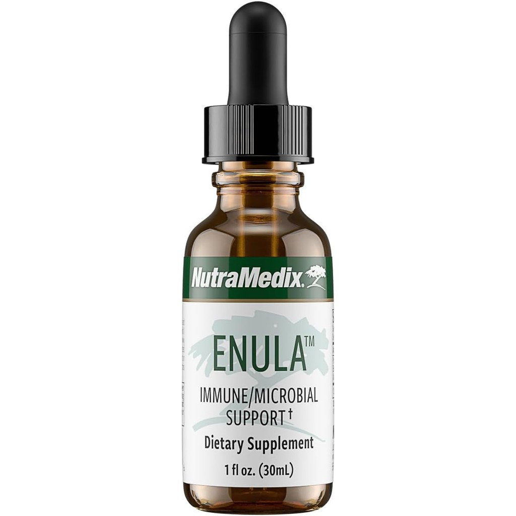 NutraMedix Enula Liquid Drops for  & Immune Support - Elecampane Root & Jalap Root Extract to Promot