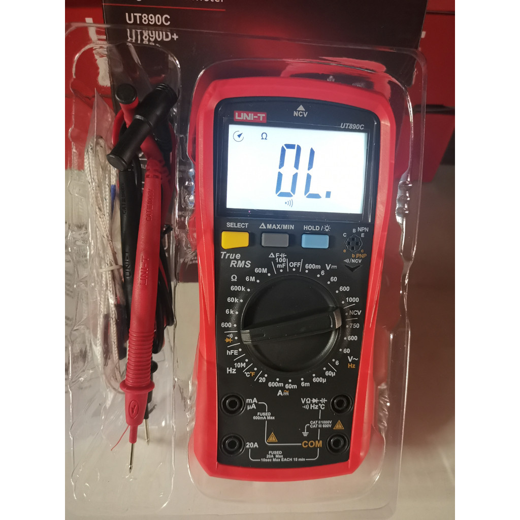 มัลติมิเตอร์เฉพาะ UT890C/890D+เคลียร์สต๊อก
