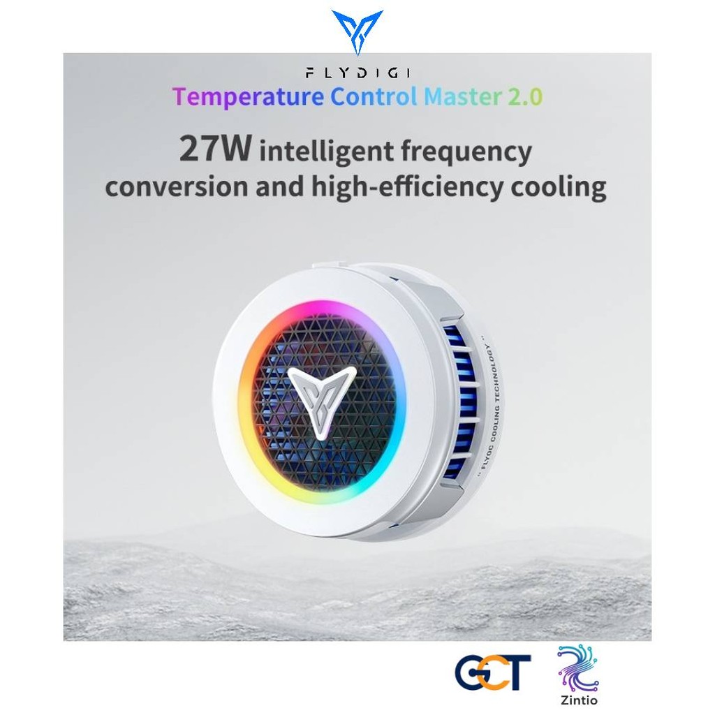พัดลมระบายความรอ้นโทรศัพท์มือถือ Flydigi B7X รองรับไฟสูงสุด 27W ไฟ RGB Backlight (ประกันศูนย์ไทย)