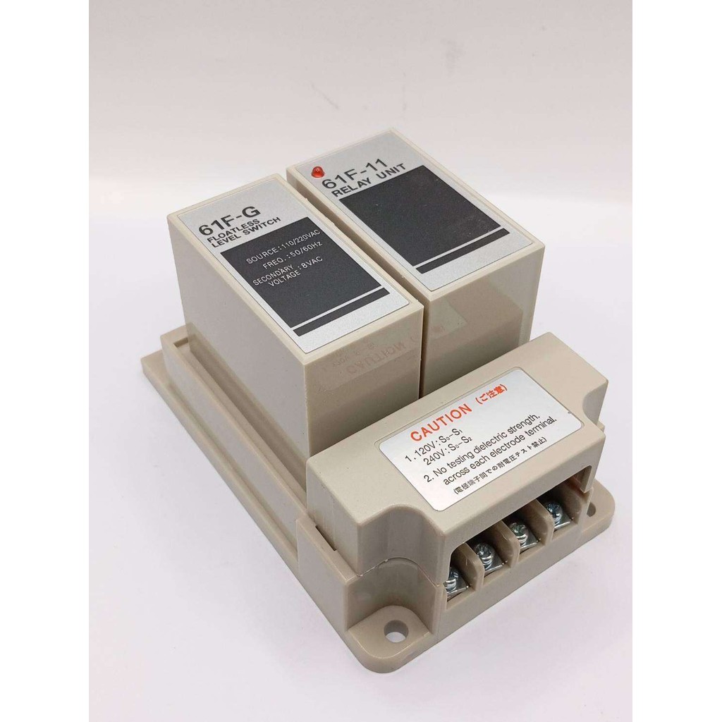 จากไทย Floatless Level Switch  รุ่น 61F-G-AP พร้อม Relay Unit รุ่น 61F-11 สินค้าถ่ายจากงานจริงพร้อมส