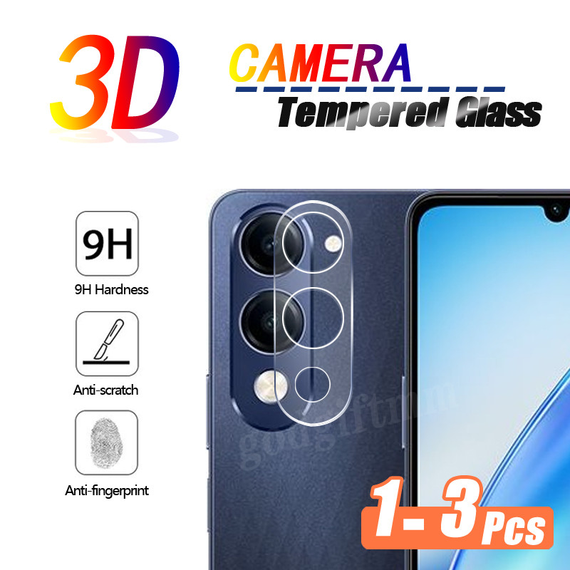 1-3 ชิ้นสําหรับ Vivo T4 Lite 3D กระจกนิรภัยเลนส์สําหรับ Vivo T4x T4R T2X T1 iQoo 13 12 11S 8 Pro 9 9