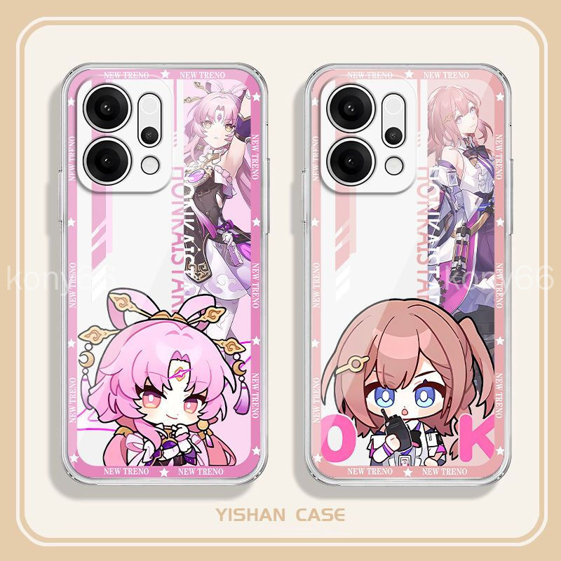 OPPO find x9 pro เคสโทรศัพท์ค้นหา X9Pro อะนิเมะยุบรุ่น Q กันกระแทกโปร่งใสที่กําหนดเองป้องกันกรณีป้อง