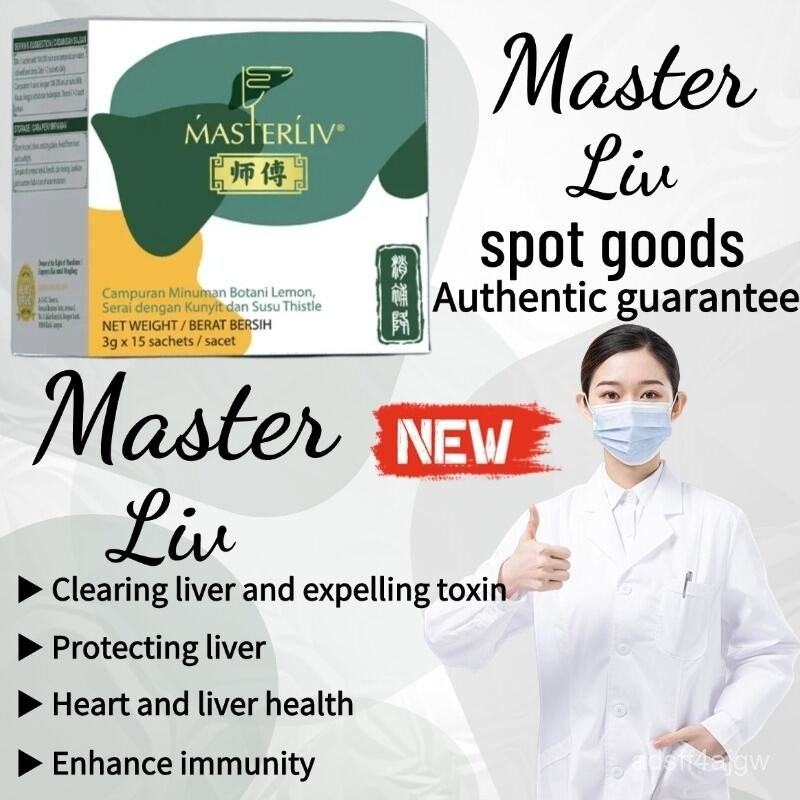 Buy 3 get 1 free MasterLiv Botanical Lemon Drink, Liver Detox & Protection, Heart - Liver Health, I 