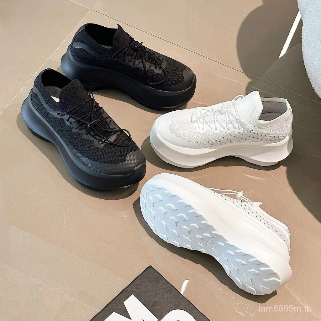 รองเท้าผู้หญิง Soled ตาข่าย สำหรับฤดูร้อนและใบไม้ร่วง แบบกีฬาแพลตฟอร์มขนาดเล็ก ทันสมัย