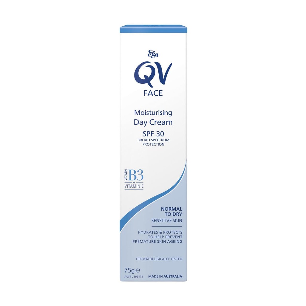 Ego Qv Face Day Cream SPF 30+ 75G