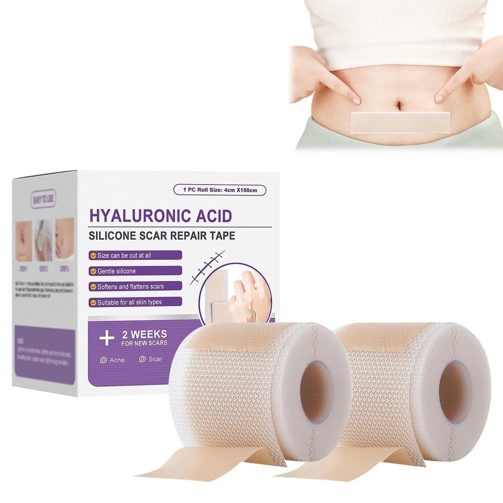 Hyaluronic Acid Nano Repair Tape,Hyaluronic Acid Silicone Scar Tape,Silicone Scar & Wrinkle Tape,Sil