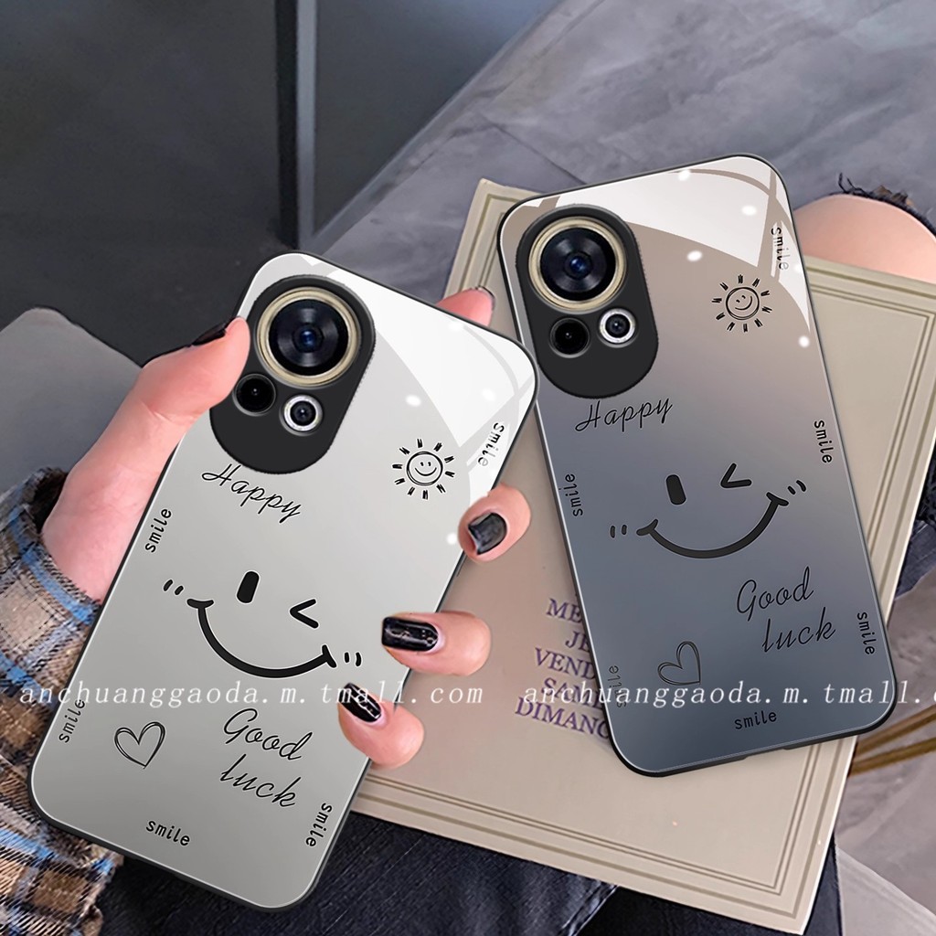 SAMSUNG HP ยิ้มรักแสดงออกสําหรับSamsung S10 S20 S21 S22ULTRA S23 S24PLUS S30 S7 S8 S9 J3 J6 J7 M10 M