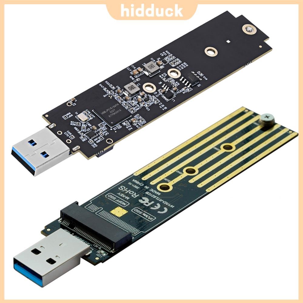 PCIe อ้างอิง M Key Hard Drive Reader รองรับ UASP TRIM USB ถึง NVME PCI-E SSD Reader Dual Protocol NV