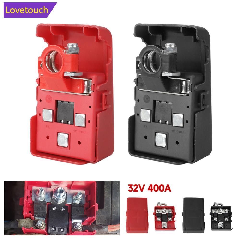 LOVETOUCH 32V 400A รถ Release แบตเตอรี่ Terminal Fused Distribution Clamp Connectors Renault Master 