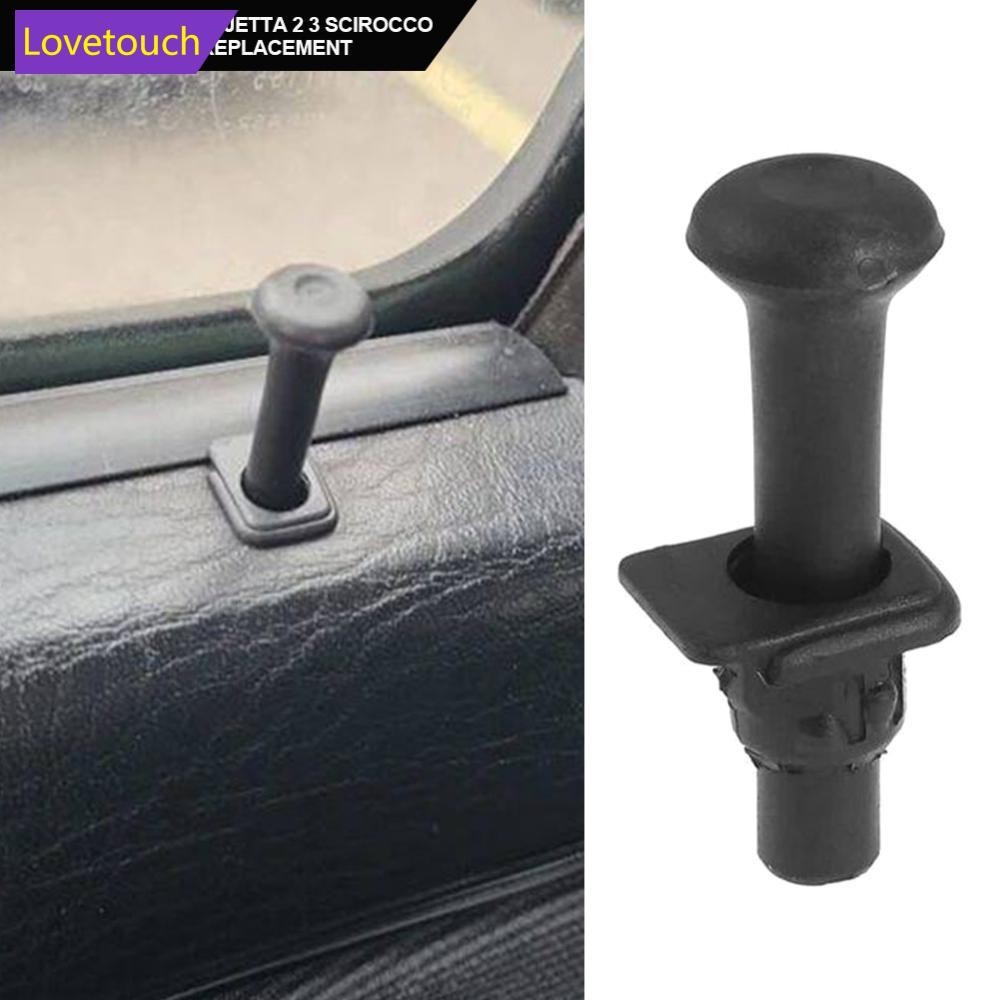 LOVETOUCH 1 ชิ้นล็อคประตูรถยนต์หมุดดึงลูกบิด 191837187 สําหรับกอล์ฟ Mk2 Mk3 Jetta 2 3 Scirocco Passa