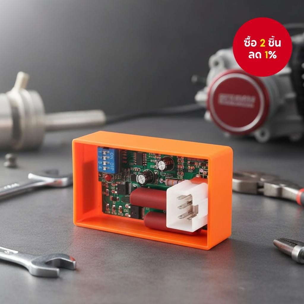 Wave100 Racing Adjustable 5-Pin AC CDI Igniter | ประสิทธิภาพเข้ากันได้กับ Yy C100 At110 U7v6