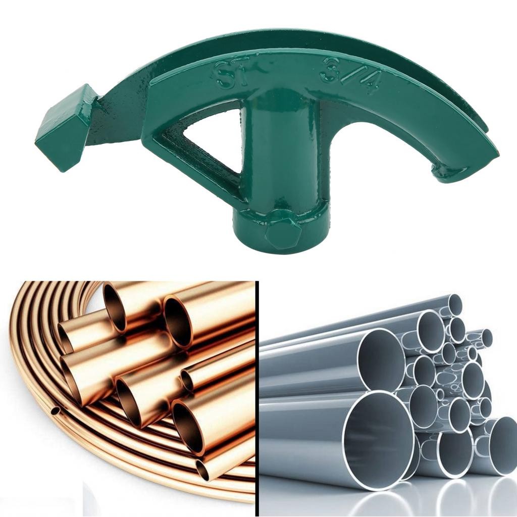 Cancanshop Hand Pipe Bender Steel Conduit Head ¾ นิ้ว EMT เครื่องมือดัดท่อแบบพกพา