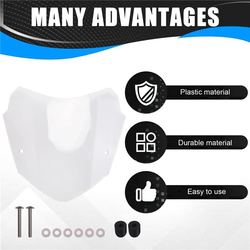 SUZUKI ABLZ-สําหรับSuzuki SV650XกระจกสําหรับSuzuki SV650X Wind DeflectorสําหรับSuzuki SV650X Clear