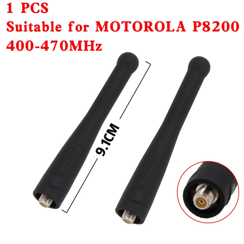 1/5PCS เสาอากาศ Motorola UHF 9.1 ซม.เสาอากาศสําหรับ Motorola XIR P8200 P8268 P8208 P8260 P6550 HT100
