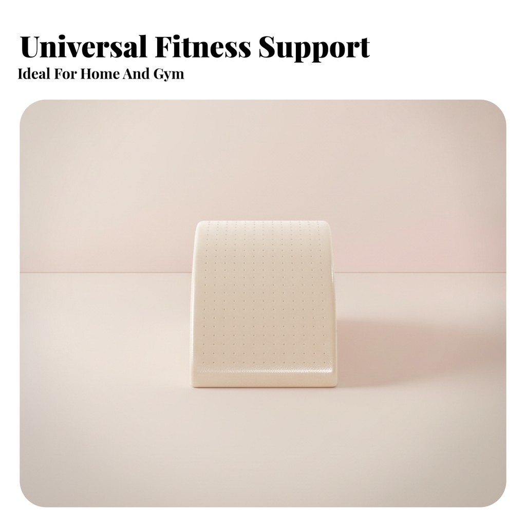 Pilates Spine Corrector เครื่องแก้ไขกระดูกสันหลังรูปตัวโค้งความละเอียดสูง Pilates ฐานขั้นบันไดบาร์เร