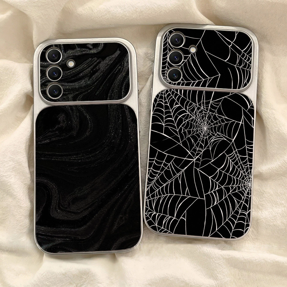 เคสซัมซุง For Samsung A57 A37 A27 A17 A07 A56 A55 A54 A16 A26 A05S 5G S26 S25 S24 S23 Ultra FE เคสนิ่มลายหนังแกะ สีพื้น