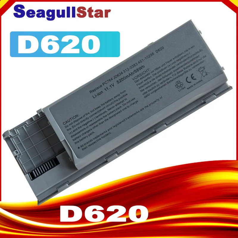 แบตเตอรี่แล็ปท็อปสําหรับ Dell Latitude D620 D630 D630c Precision M2300 Latitude D630 UD088 TG226 TD1