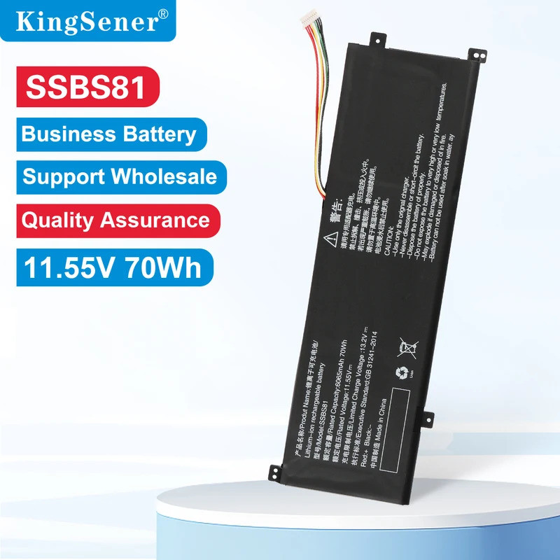 KingSener ใหม่ SSBS81 แบตเตอรี่แล็ปท็อปสําหรับ Mechrevo 10 16 Pro Code01 2022 Edition 2023 R5 R7-680