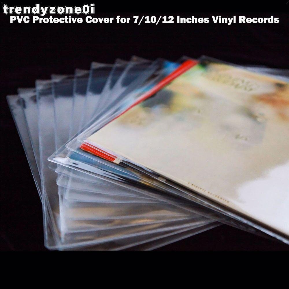 TRENDYZONE0I LP บันทึกปก,หนา 7/10/12 นิ้วไวนิลบันทึกแขน,ที่มีประโยชน์Resealable Record Storage Bags 