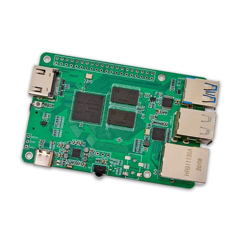QUU Multiple OS รองรับบอร์ดพัฒนา RK3328 พร้อมอินเทอร์เฟซ HDTV และ USB