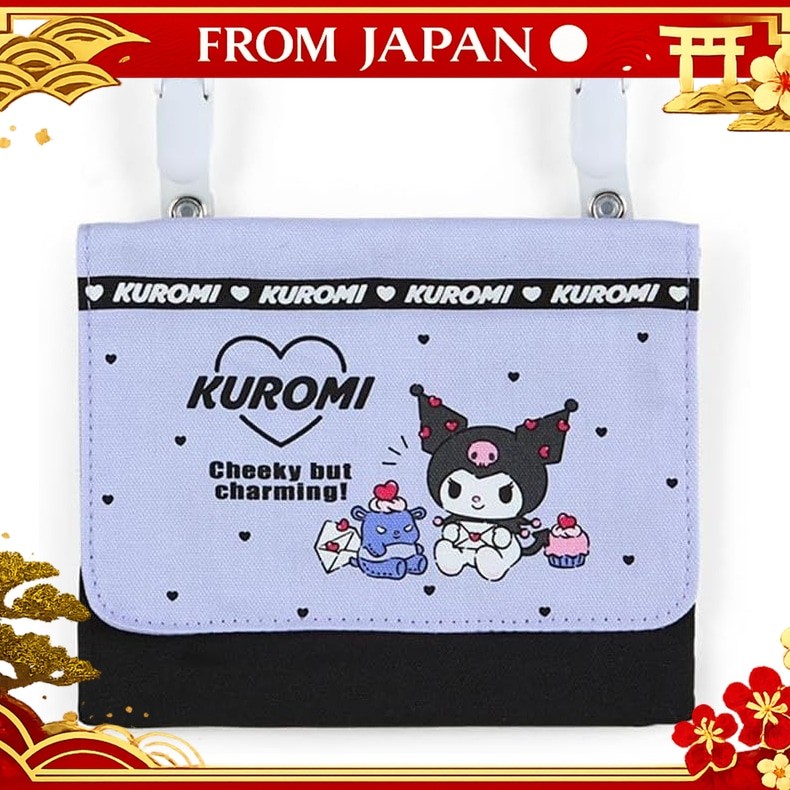 [Authentic Japan]Sanrio (SANRIO) Sanrio Pocket Pouch Kuromi Kuromi-chan Kuromi 11×14×3cm Pocket Pouc