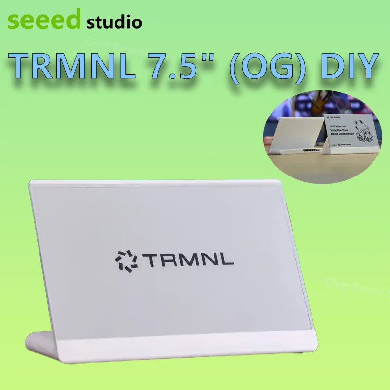 TRMNL BYOD 7.5" (OG) e-ink DIY Kit Monochrome e-ink Display 800x480 XIAO ESP32-S3 PLUS Arduino Compa