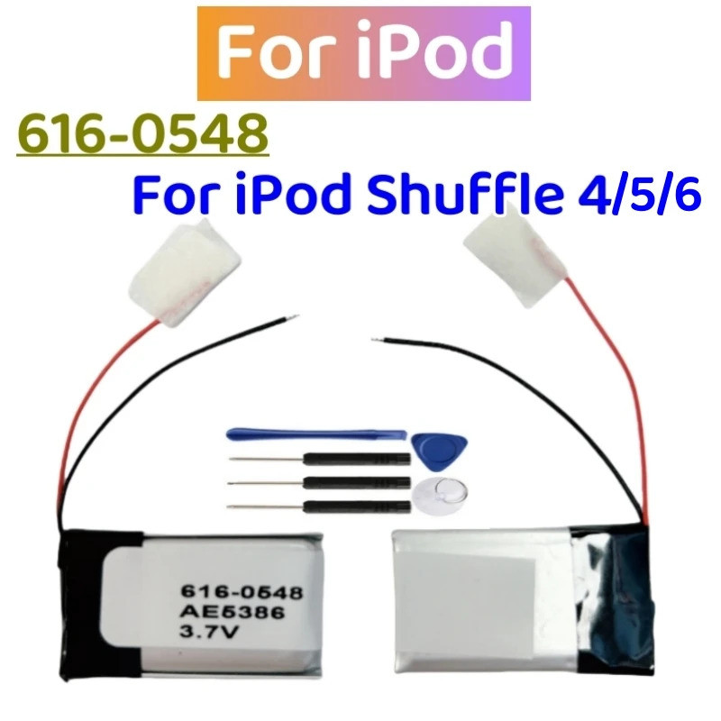 616-0548 เปลี่ยนแบตเตอรี่ 616-0150 สําหรับ ipod Shuffle 4 4rd 5rd 6rd Generation 4 5 6 AE586 + เครื่
