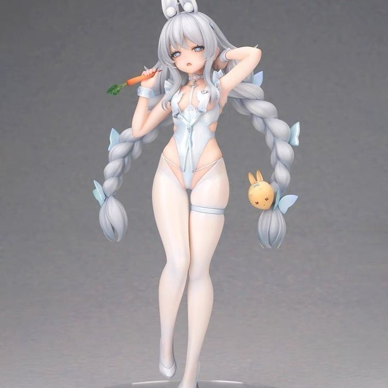 Vicious Lazy White Rabbit สองมิติกระต่ายสาวเส้นทางสาวสวยรูปแชสซีตกแต่ง
